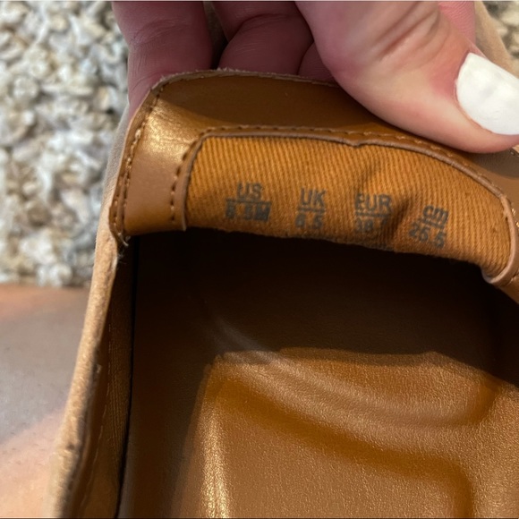 Franco Sarto Chestnut Suede Loafers - Picture 7 of 7